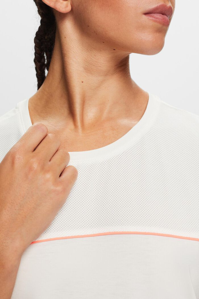 Striped Active Top, OFF WHITE, detail image number 2