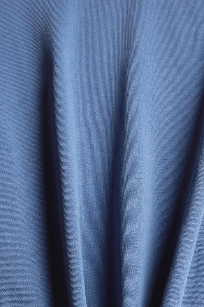 Hooded sweatshirt dress, BLUE LAVENDER, detail image number 4
