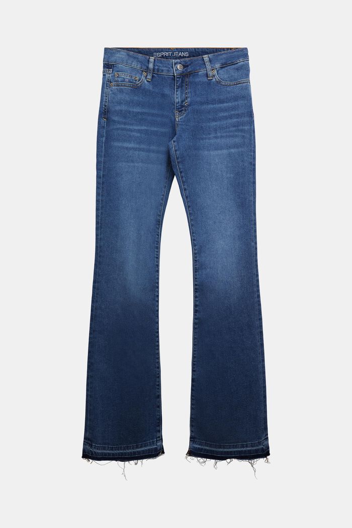 Mid-Rise Bootcut Jeans, BLUE MEDIUM WASHED, detail image number 7