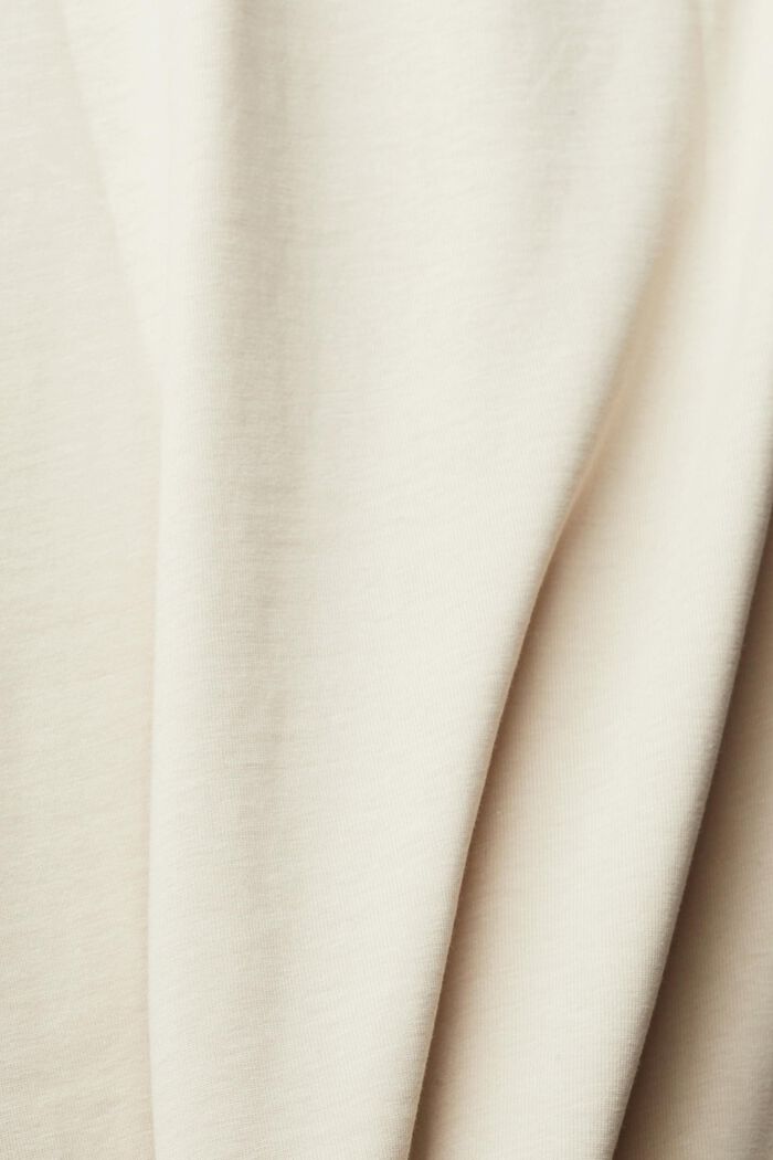 Jersey T-shirt with a print, LIGHT BEIGE, detail image number 5