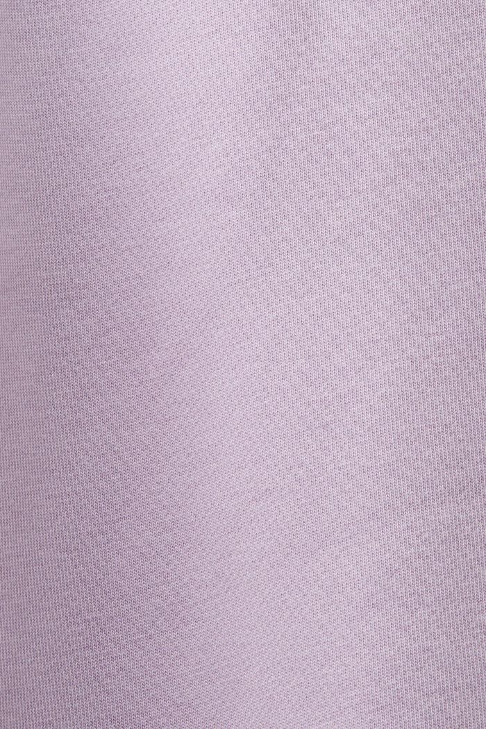 Cotton Fleece Logo Sweatpants, LILAC, detail image number 4