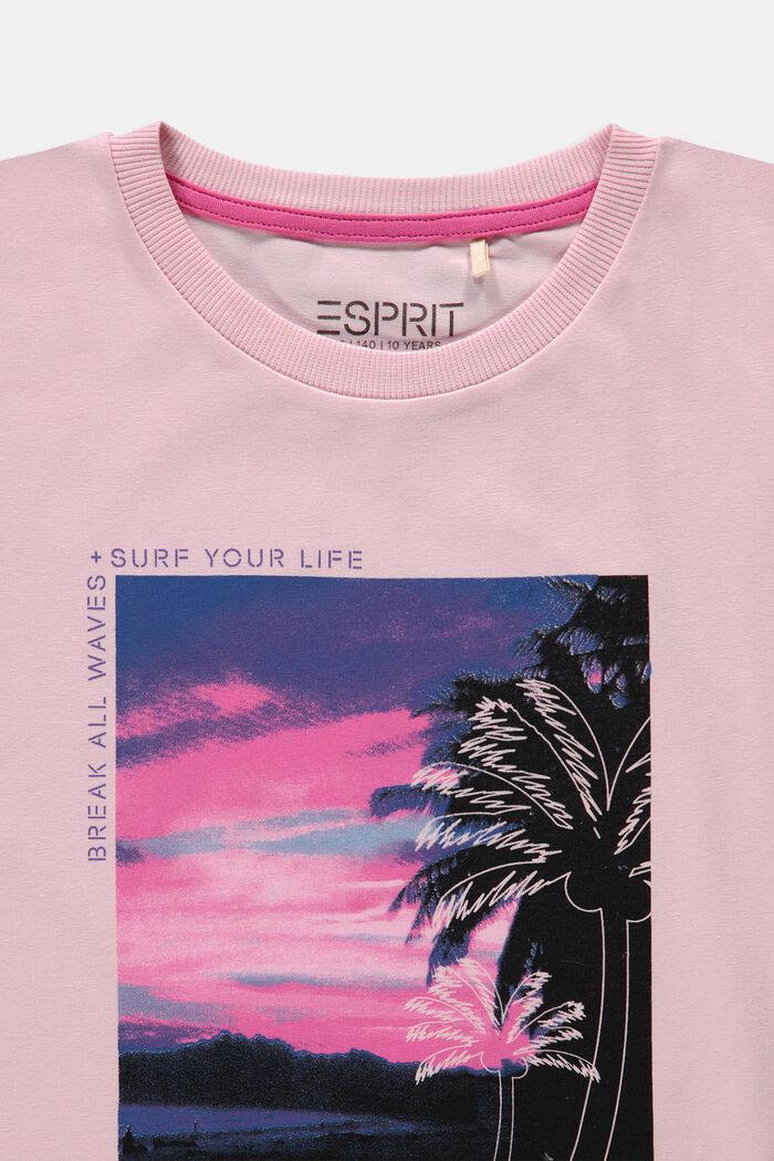 T-shirt with print, LIGHT PINK, detail image number 2