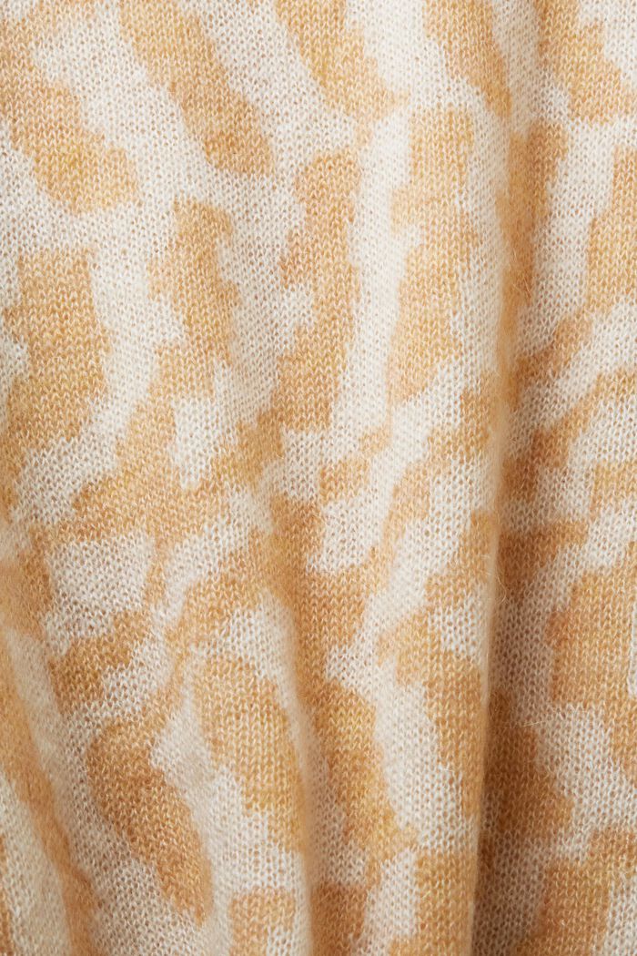 Wool-Mohair Blend Sweater, DUSTY NUDE, detail image number 6