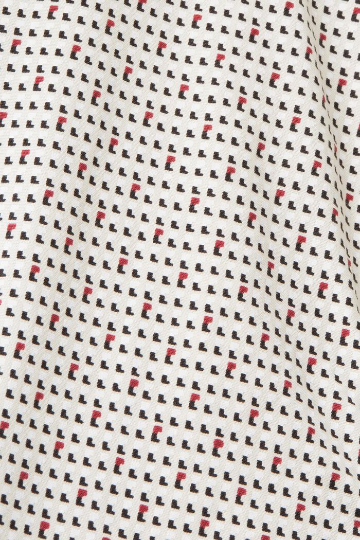 Slim fit shirt with all-over pattern, ICE, detail image number 6
