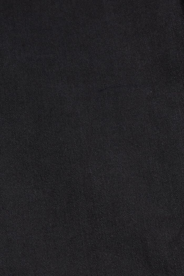 Stretch jeans made of blended organic cotton, BLACK DARK WASHED, detail image number 3