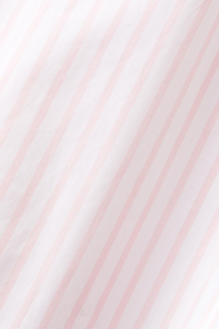 Striped Cotton-Poplin Shirt, PASTEL PINK, detail image number 5