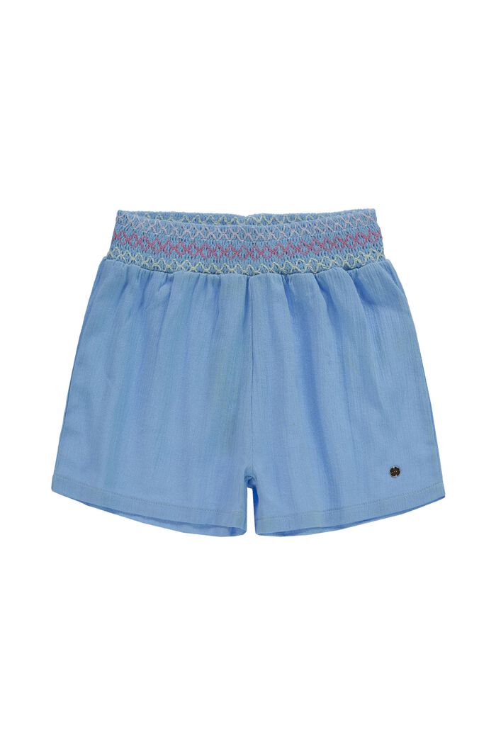 Shorts with a crinkle finish, BRIGHT BLUE, detail image number 3