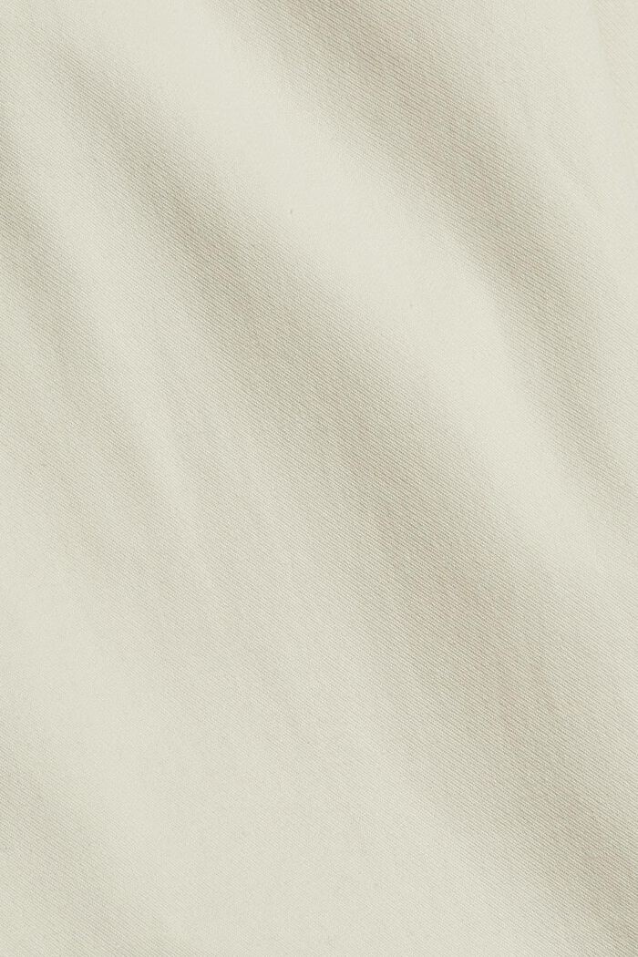 Trousers in a cargo style made of an organic cotton blend, OFF WHITE, detail image number 4
