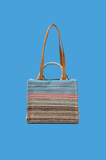 Small shopper bag in multi-coloured design