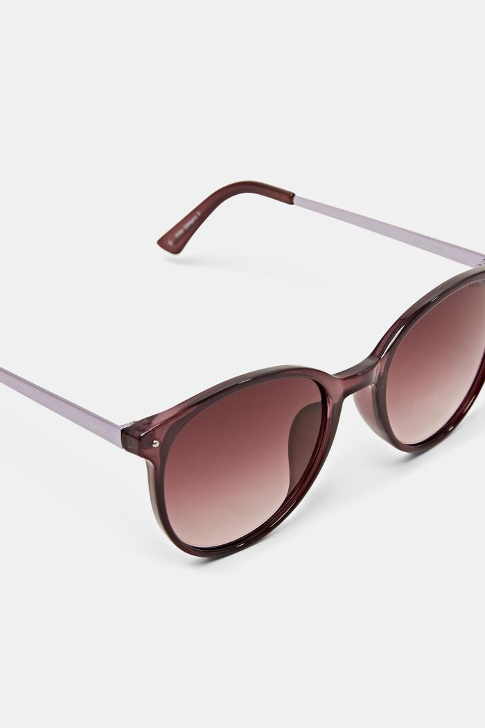 Round framed sunglasses, SILVER, detail image number 1