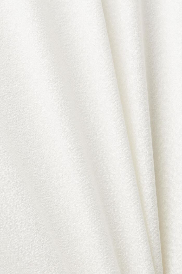 Smocked Longsleeve Top, LENZING™ ECOVERO™, OFF WHITE, detail image number 6