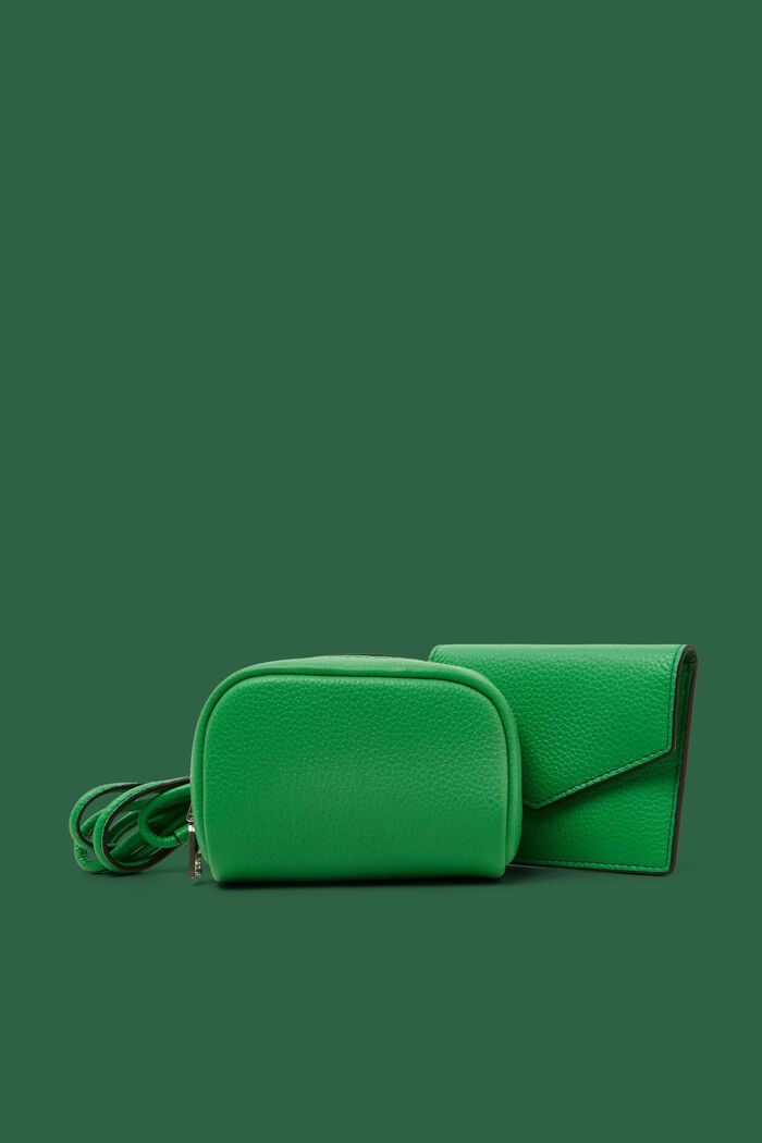Mini Pouch Bag, GREEN, detail image number 0