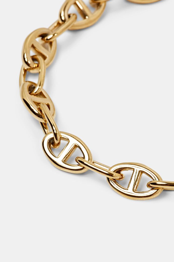 Chain bracelet, stainless steel, GOLD, detail image number 1