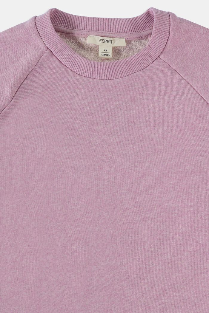 Melange sweatshirt, LIGHT PINK, detail image number 2