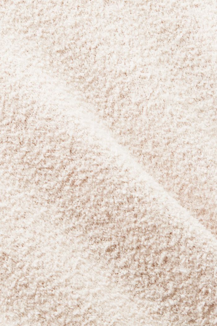 Fuzzy Loungewear Sweater, SAND, detail image number 4