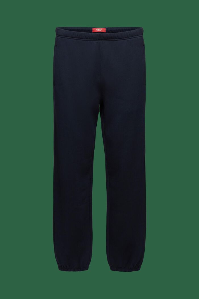 Cotton Fleece Logo Sweatpants, NAVY, detail image number 7