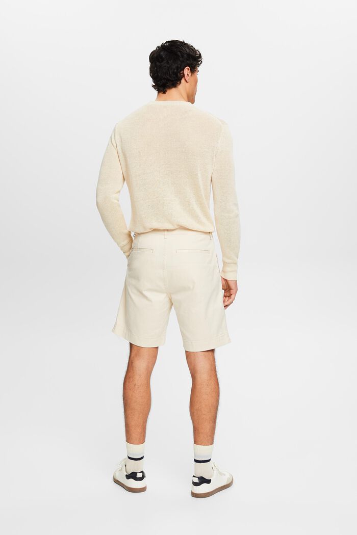 Cotton Chino Shorts, LIGHT BEIGE, detail image number 2