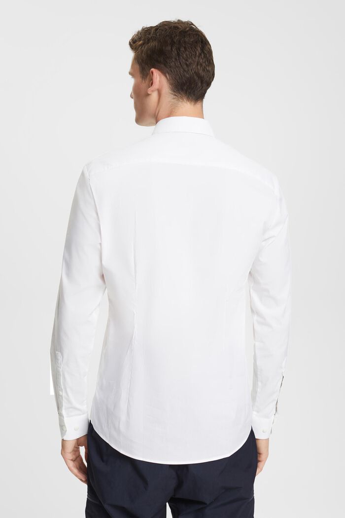 Slim fit shirt, WHITE, detail image number 4