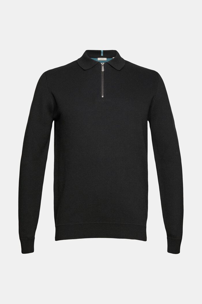 Fashion Sweater, BLACK, overview