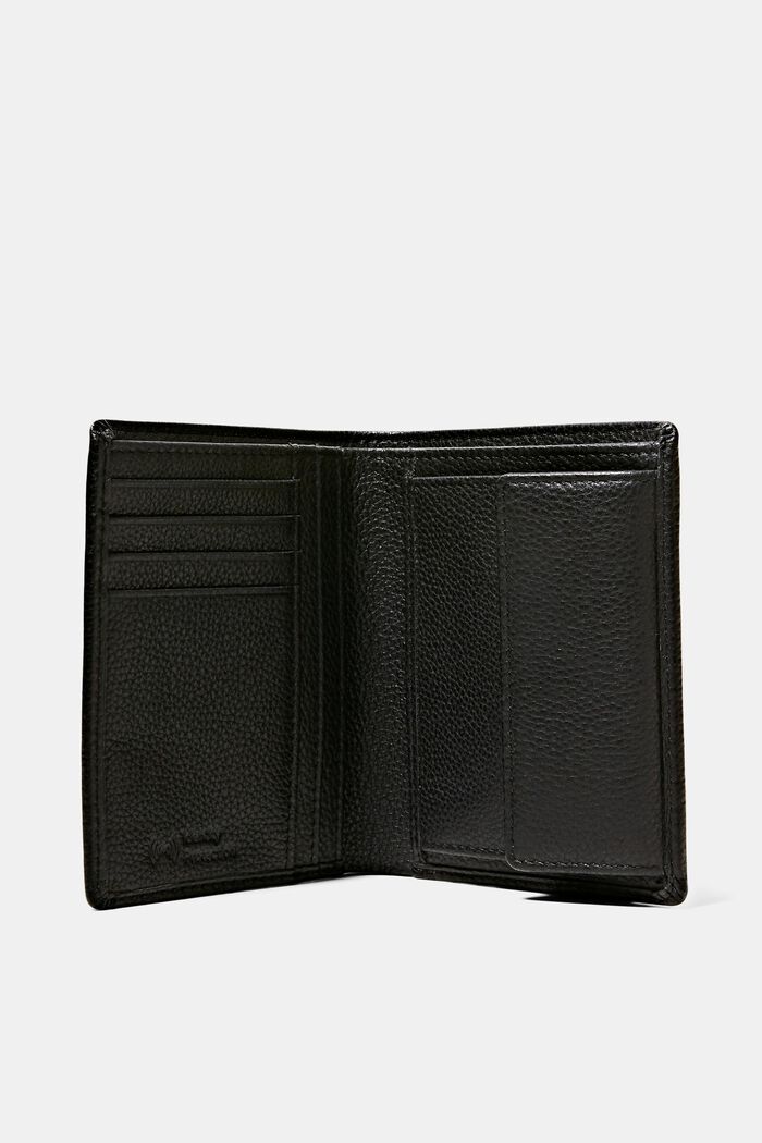 Leather wallet, BLACK, detail image number 2