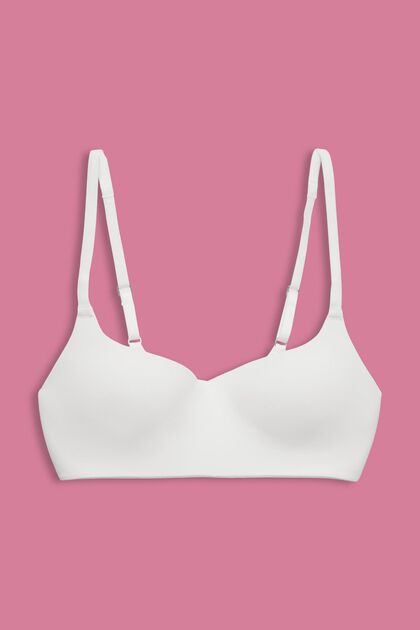 Recycled: microfibre padded bra