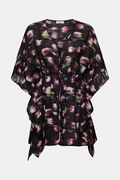 Printed Structured Poncho