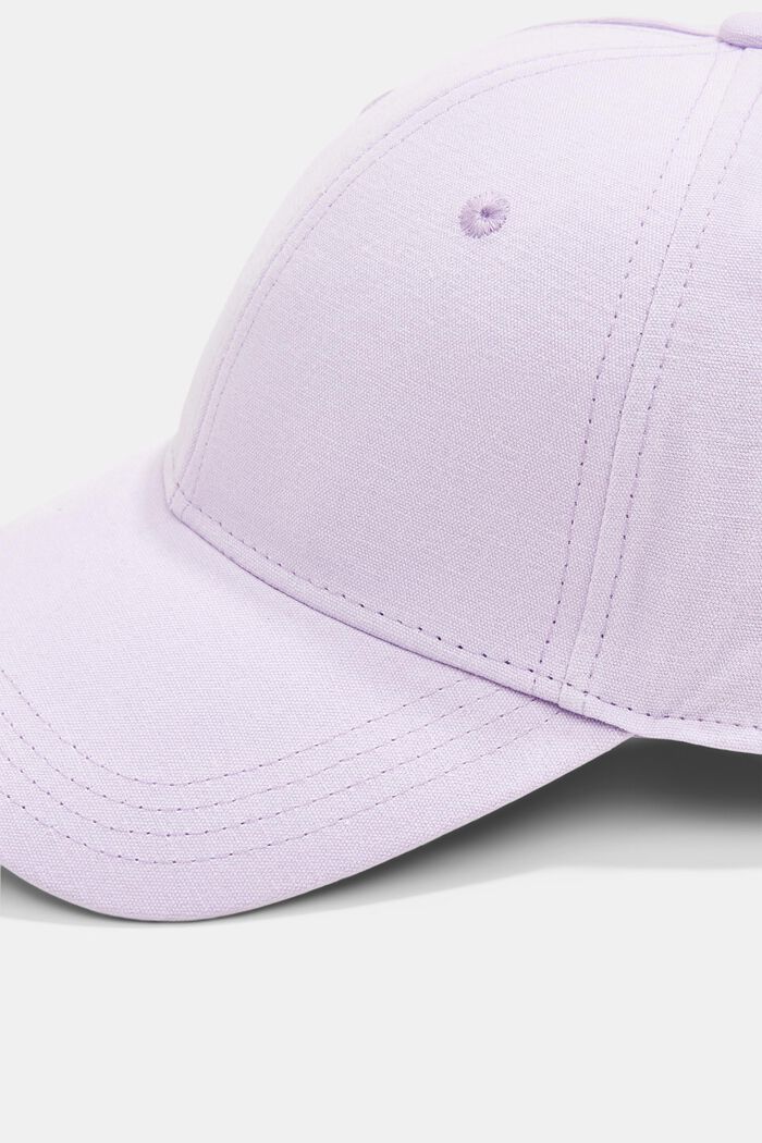 Baseball cap in a solid colour, LILAC, detail image number 1