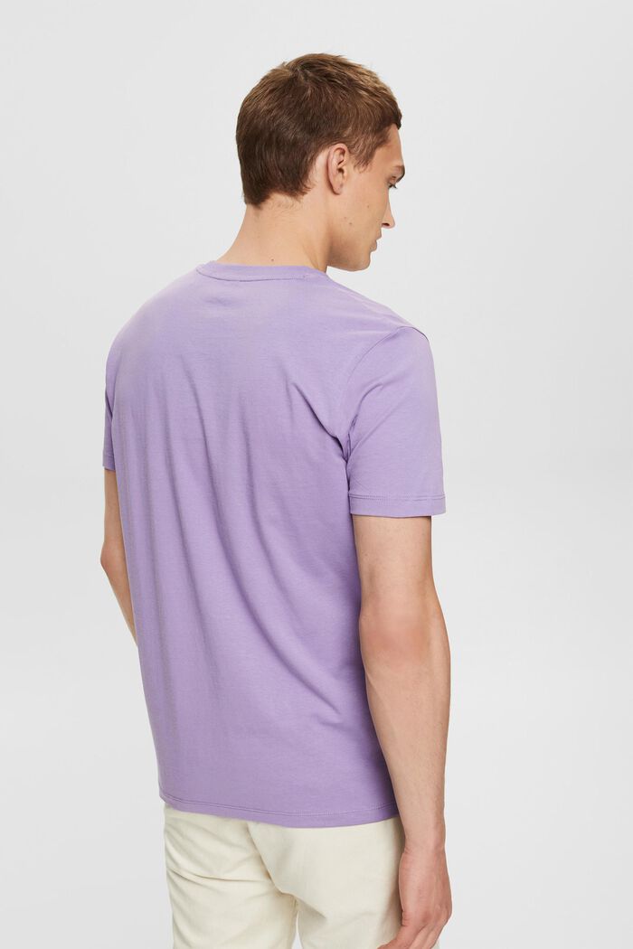 Jersey T-shirt with a logo print, LILAC, detail image number 3