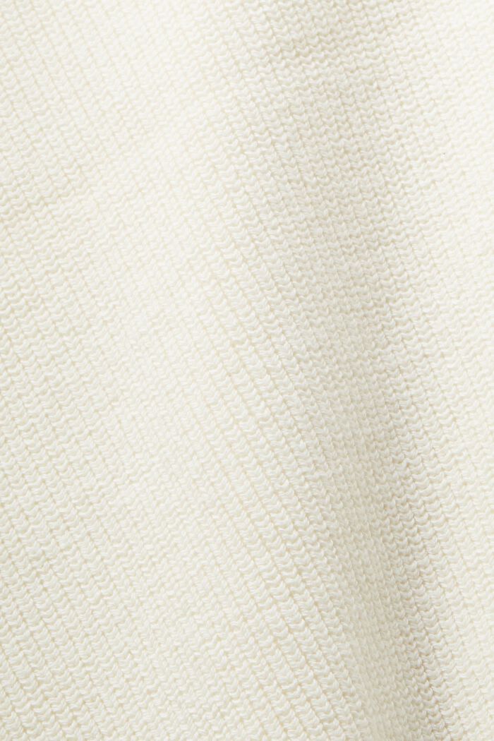 Rib-Knit V-Neck Sweater Vest, ICE, detail image number 5
