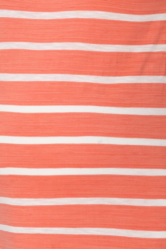 Striped T-shirt in 100% cotton, SALMON, detail image number 2
