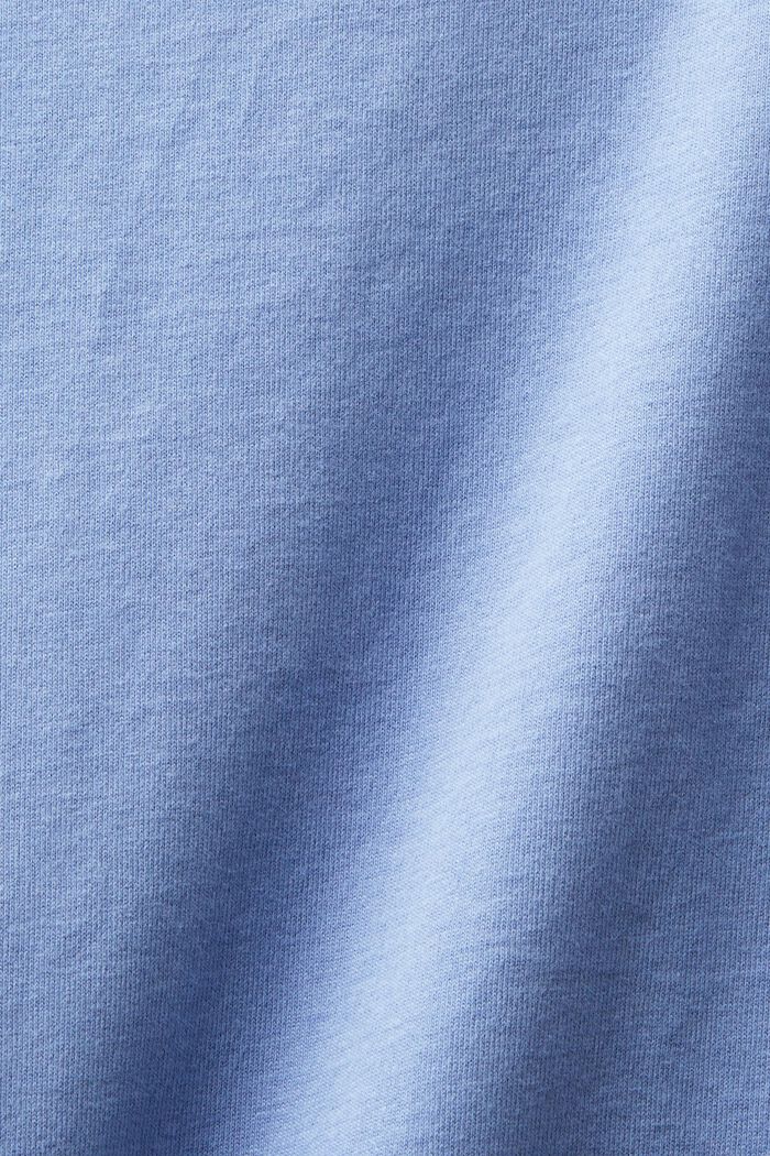 Organic Cotton Longsleeve Top, BLUE LAVENDER, detail image number 4