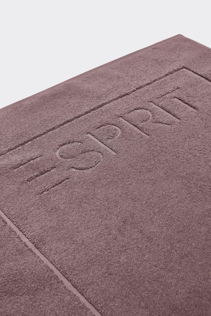 Terrycloth bath mat made of 100% cotton, DUSTY MAUVE, detail image number 2