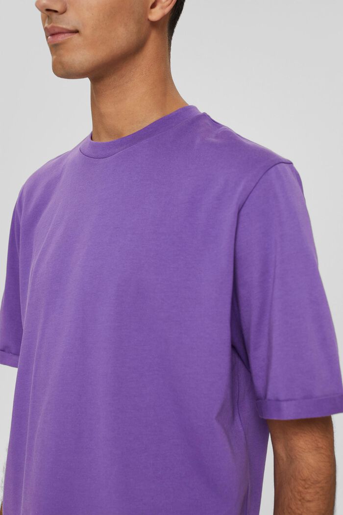 Oversized jersey T-shirt, LILAC, detail image number 1