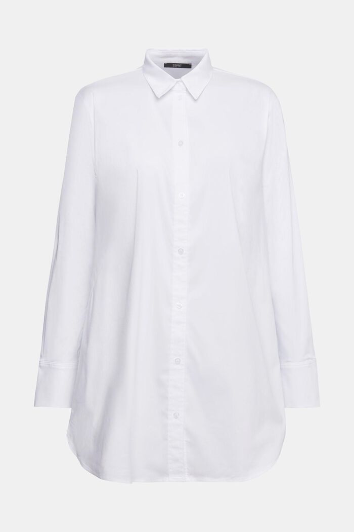 Shirt blouse, WHITE, detail image number 2