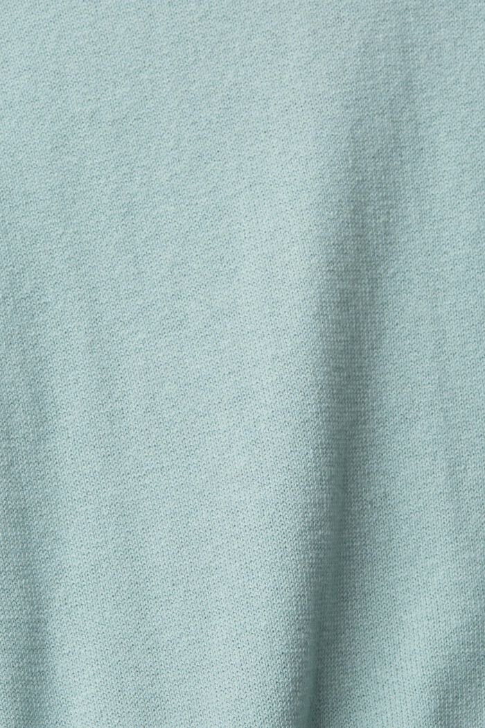 Jumper with jewellery buttons, LIGHT AQUA GREEN, detail image number 6