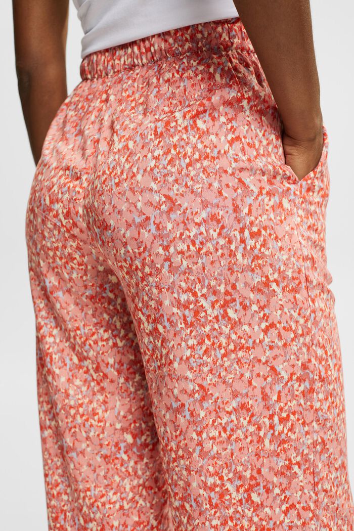 Pyjama bottoms with polka dot pattern, LENZING™ ECOVERO™, TERRACOTTA 3, detail image number 4