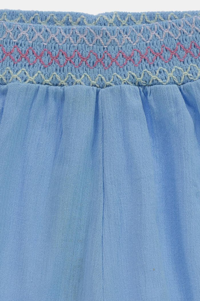 Shorts with a crinkle finish, BRIGHT BLUE, detail image number 2