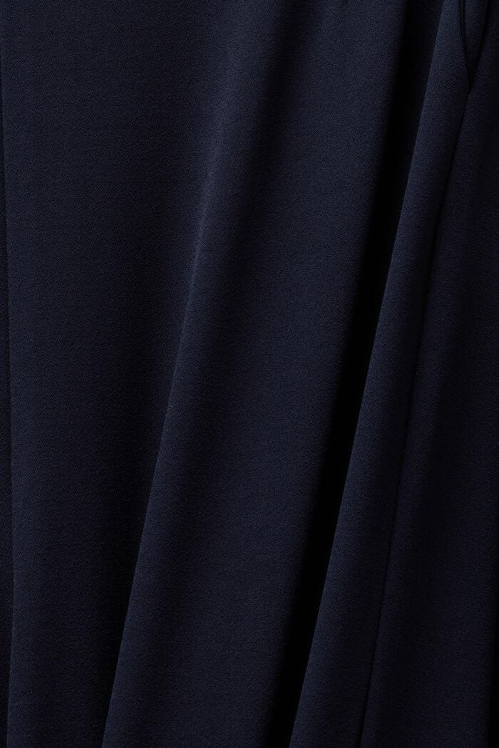 Wide leg jumpsuit with lace sleeves, NAVY, detail image number 4