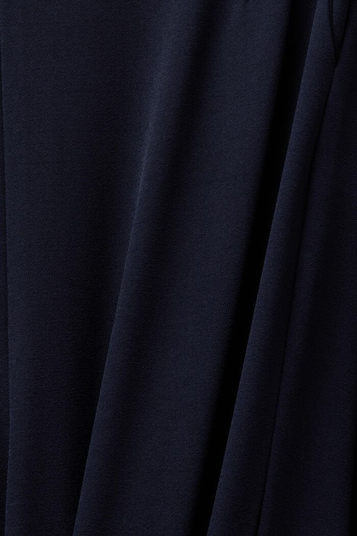 Wide leg jumpsuit with lace sleeves, NAVY, detail image number 4