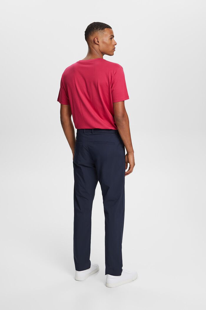 Lightweight chino trousers, cotton blend, NAVY, detail image number 3
