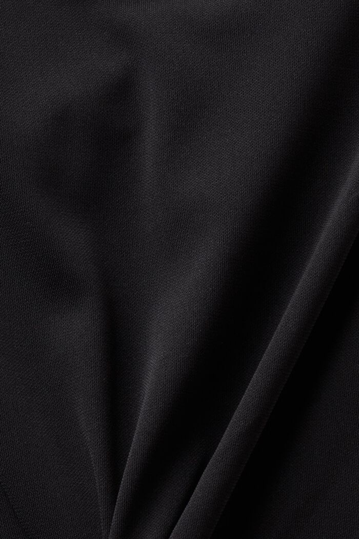 Cowl Neck Mini Dress, BLACK, detail image number 5