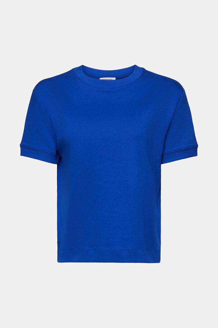 Short-Sleeve Crewneck T-Shirt, BRIGHT BLUE, detail image number 5
