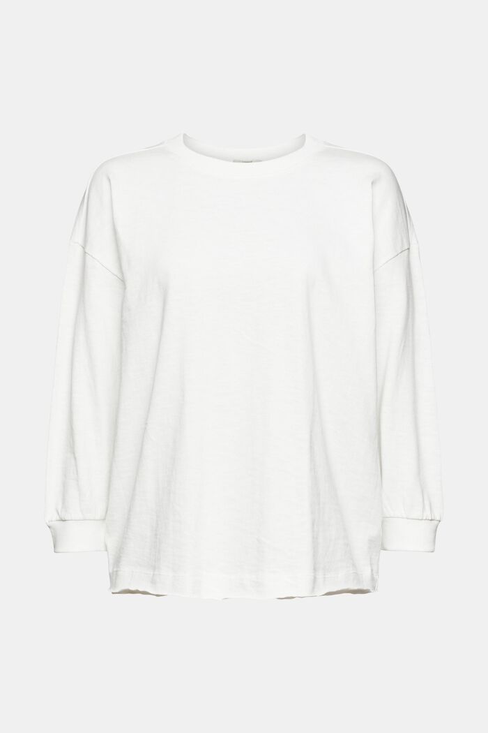 Top with 3/4 sleeves, OFF WHITE, detail image number 5