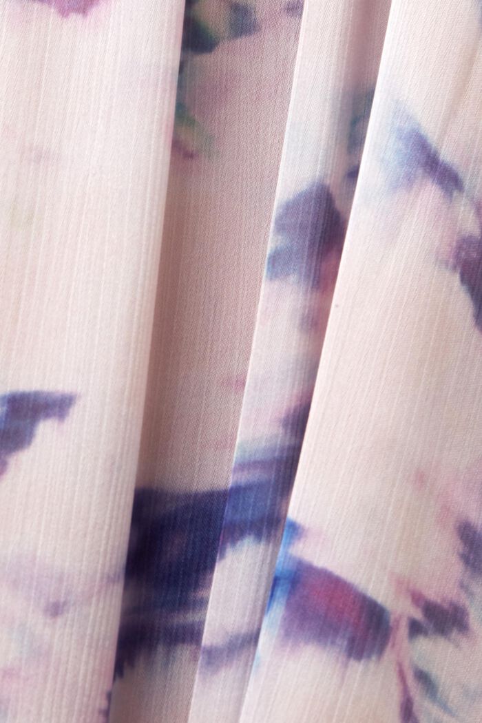 Midi dress with a wrap-over effect, PASTEL PINK, detail image number 6