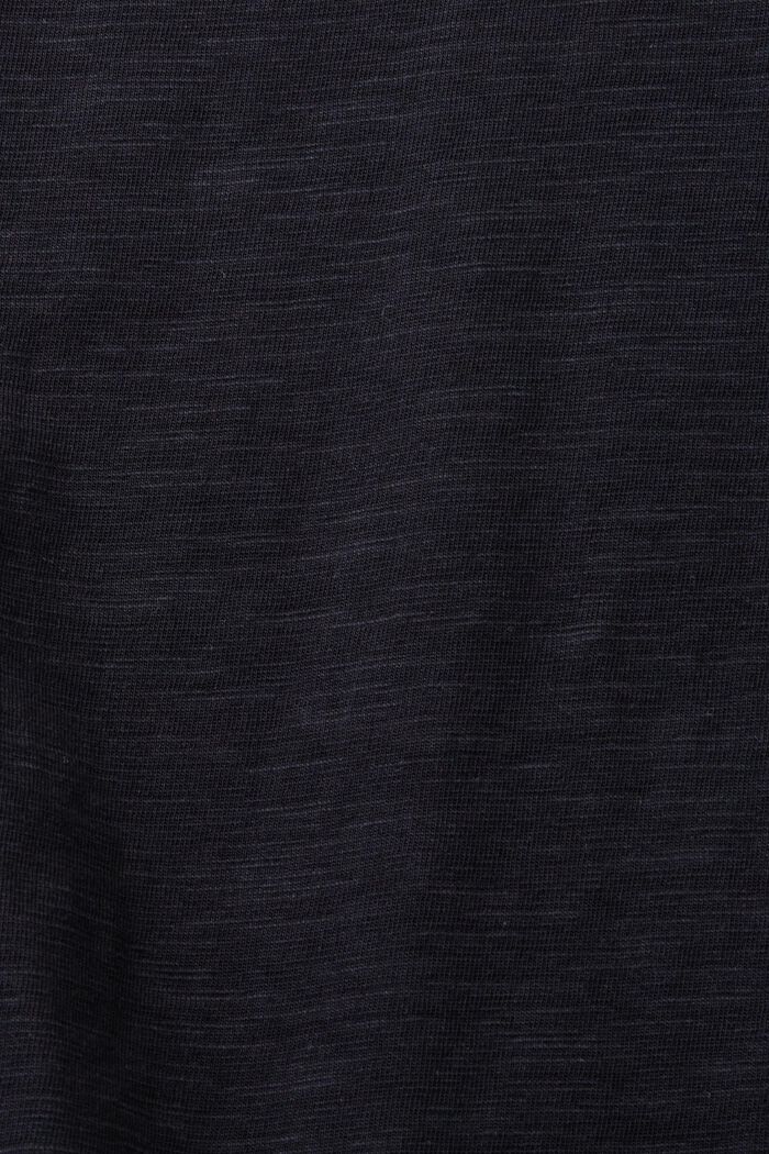 Jersey Long-Sleeve Top, BLACK, detail image number 5