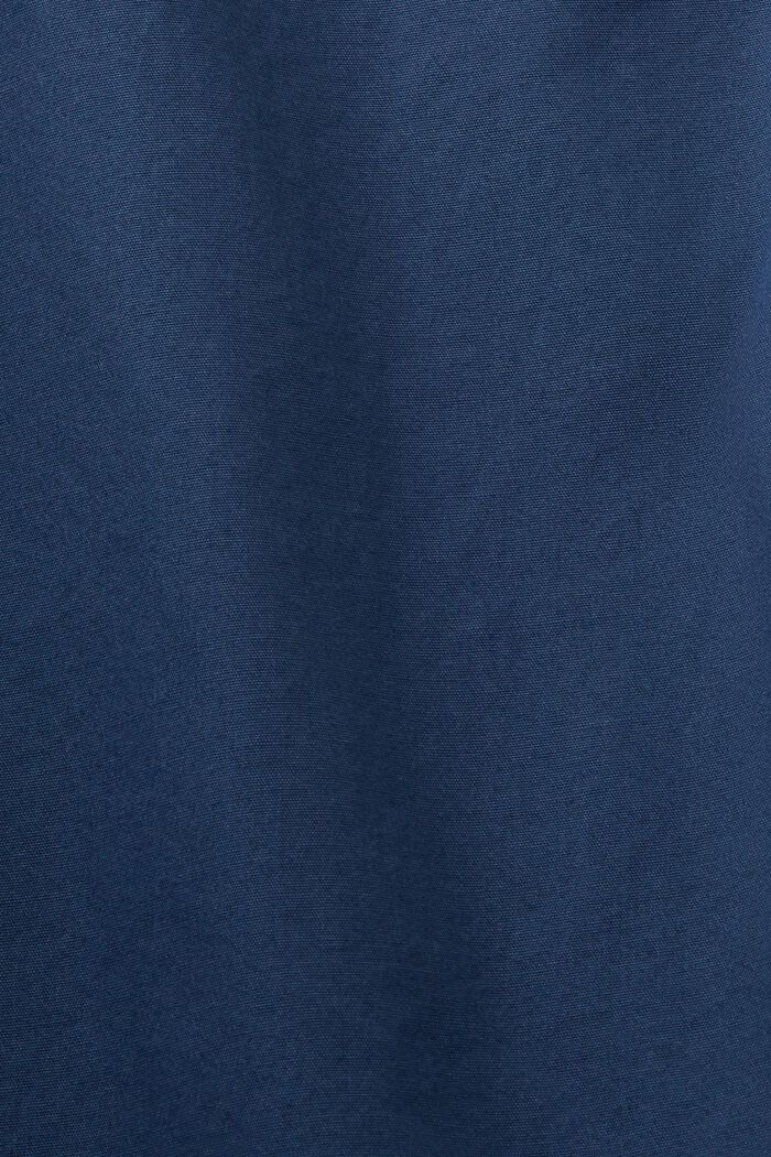 Cotton Utility Shirt, GREY BLUE, detail image number 5