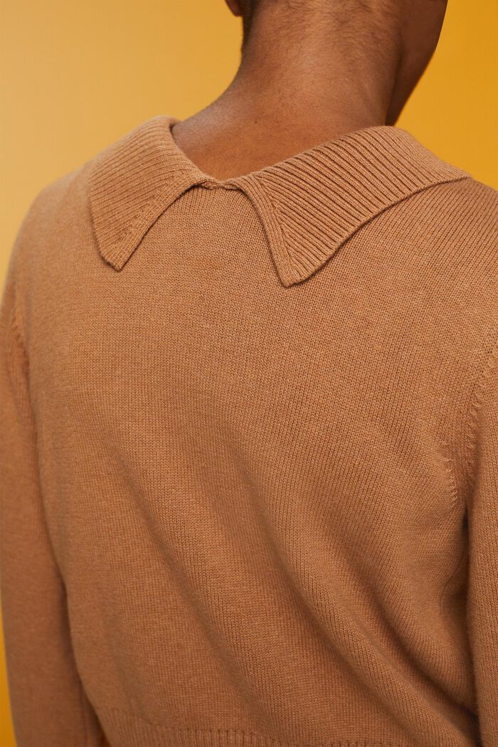 Tie front cardigan, TOFFEE, detail image number 2