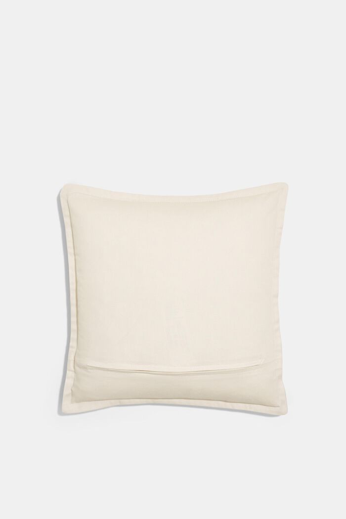 Bi-colour cushion cover made of 100% cotton, GREEN, detail image number 2