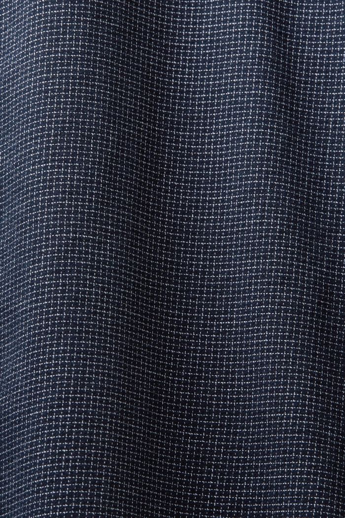 Mini Checked Cotton Regular Fit Shirt, NAVY, detail image number 5