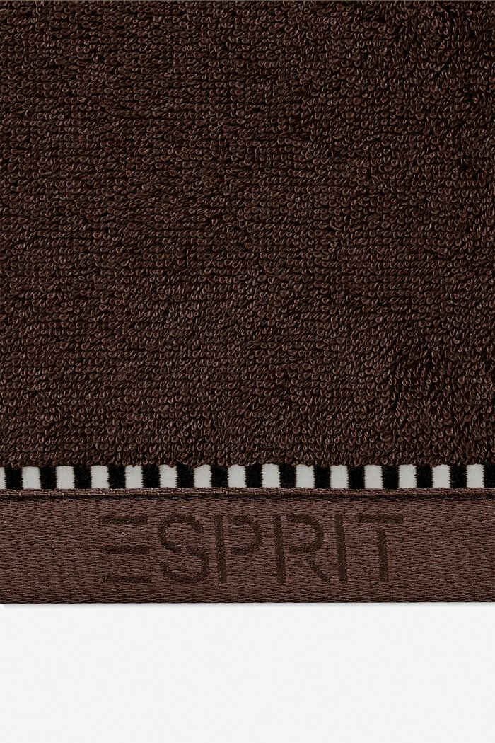 With TENCEL™: terry cloth towel collection, CHOCOLATE, detail image number 1